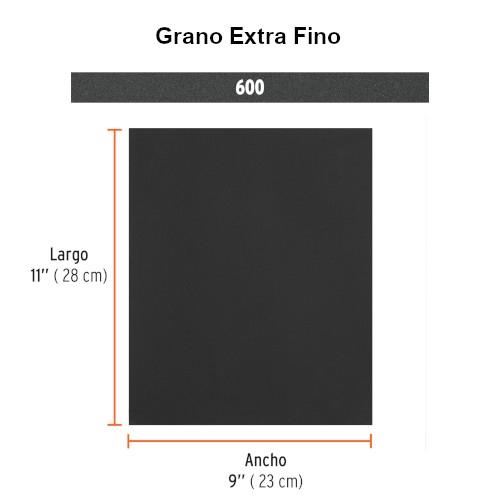 LIJA DE AGUA 600 TRUPER
