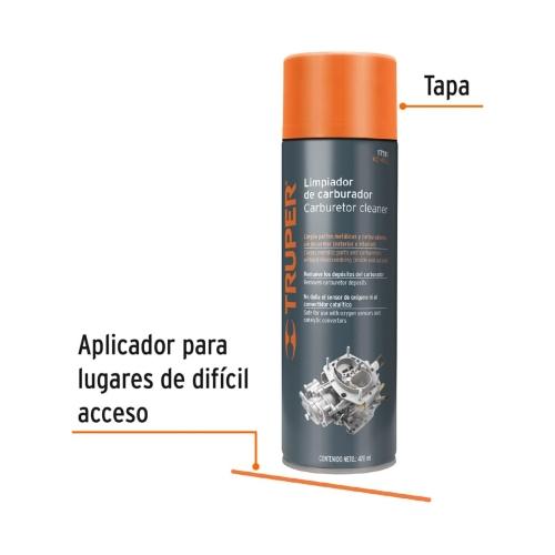 LIMPIADOR DE CARBURADOR 470 ml (16 oz) TRUPER