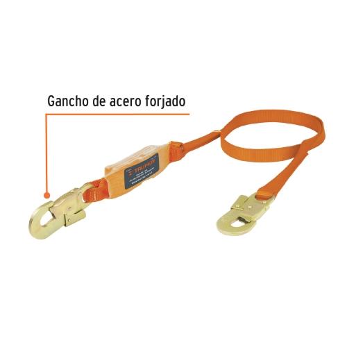 LINEA DE VIDA 1.8 m CINTA POLIESTER CON ABSORBEDOR IMPACTO