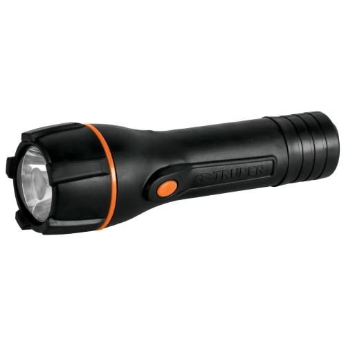 LINTERNA PLASTICA 1 LED C/2 PILAS D TRUP