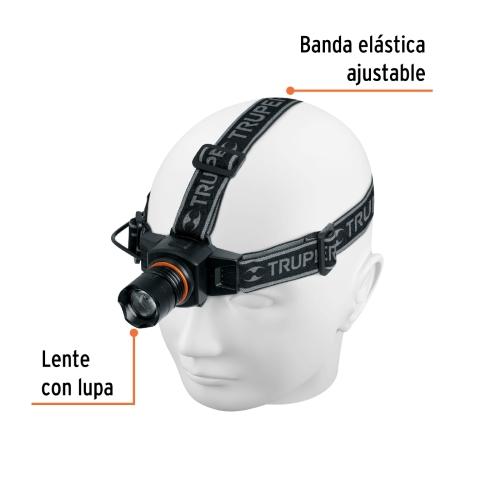 LINTERNA PLASTICA MINERO C/LED(LI-CA-60R
