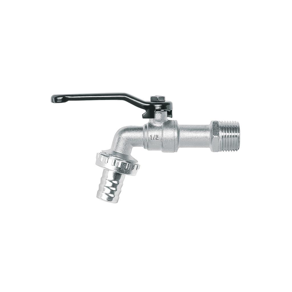 LLAVE DE ESFERA  1/2" DE ZINC  PRETUL