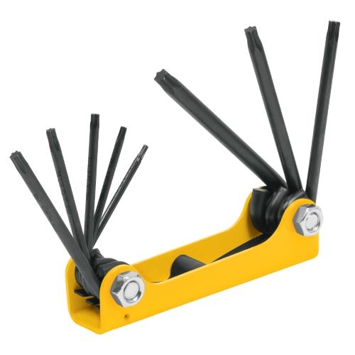 LLAVES TORX T/NAVAJ 8 PZ PRETUL