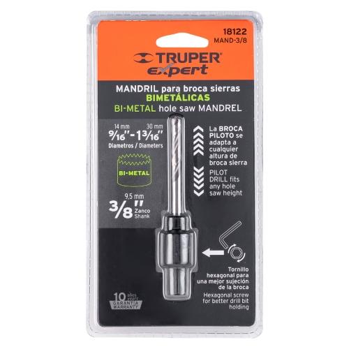 MANDRIL 3/8 P/CORTACIRCULO TRUPER