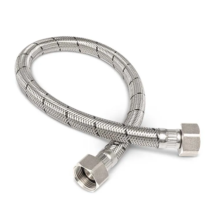MANGUERA PARA BOILER 1/2" X 1/2" X 60 cm ACERO INOXIDABLE PREMIUM TUBOPLUS ULTIMOS PRODUCTOS
