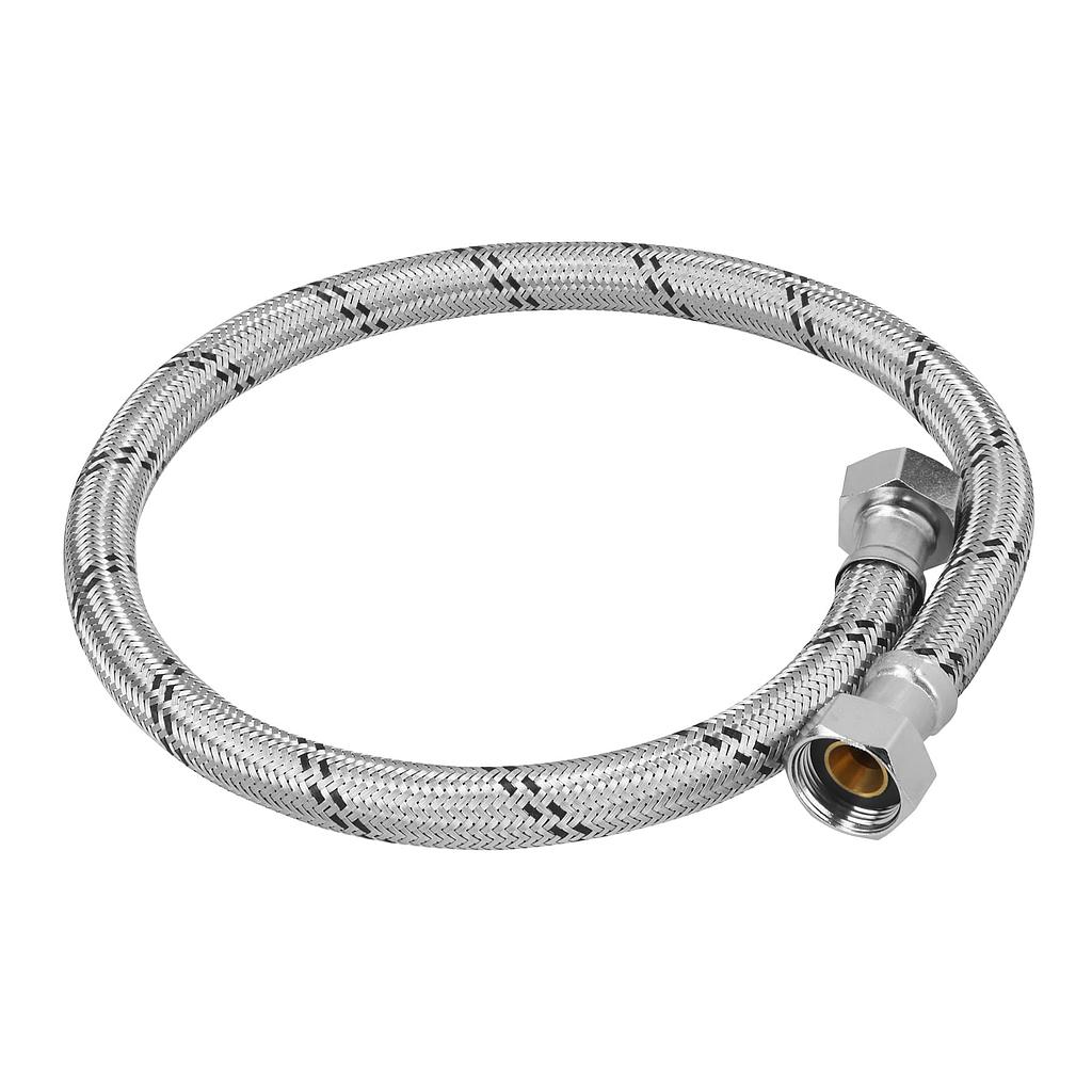 MANGUERA PARA BOILER ACERO INOXIDABLE DE 1/2" H X 3/4" H DE 40 cm FOSET