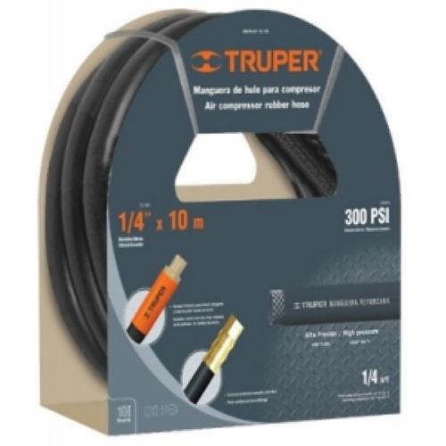 MANGUERA HULE P/COMPRESOR 15MT 1/4