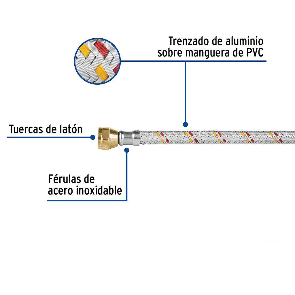 MANGUERA PARA GAS ALUMINIO 300 CM FOSET (FGA-30P)