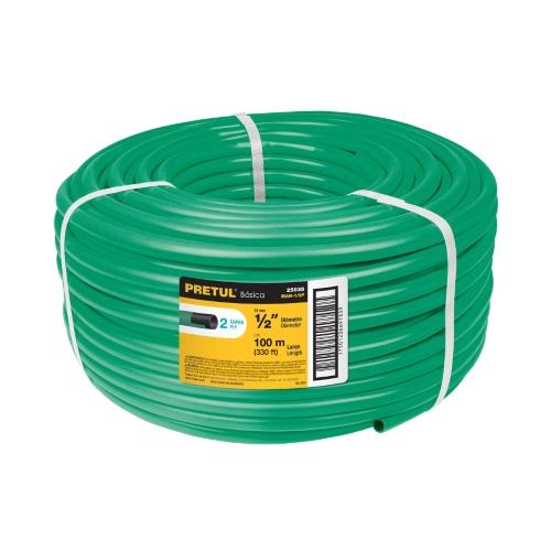 MANGUERA VERDE 1/2 2 CAPAS PRETUL