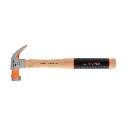 MARTILLO PULIDO 7 oz UÑA CURVA MANGO HICKORY TRUPER GRIP