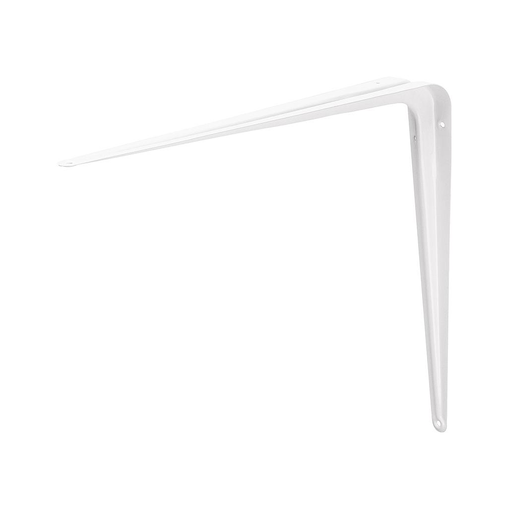 MENSULA DE ACERO BLANCA DE 8" X 10" FIERO