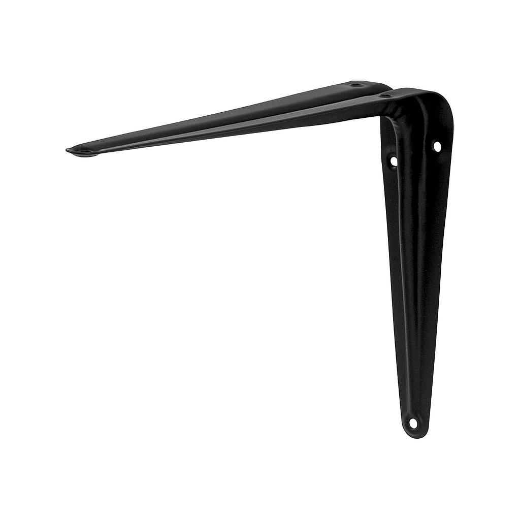 MENSULA DE ACERO NEGRA DE 6" X 8" FIERO