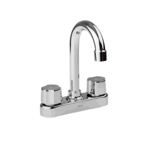 MEZCLADORA 4 LAVABO TIPO BAR CON CUBIERTA Y MANERAL F-4060 DICA