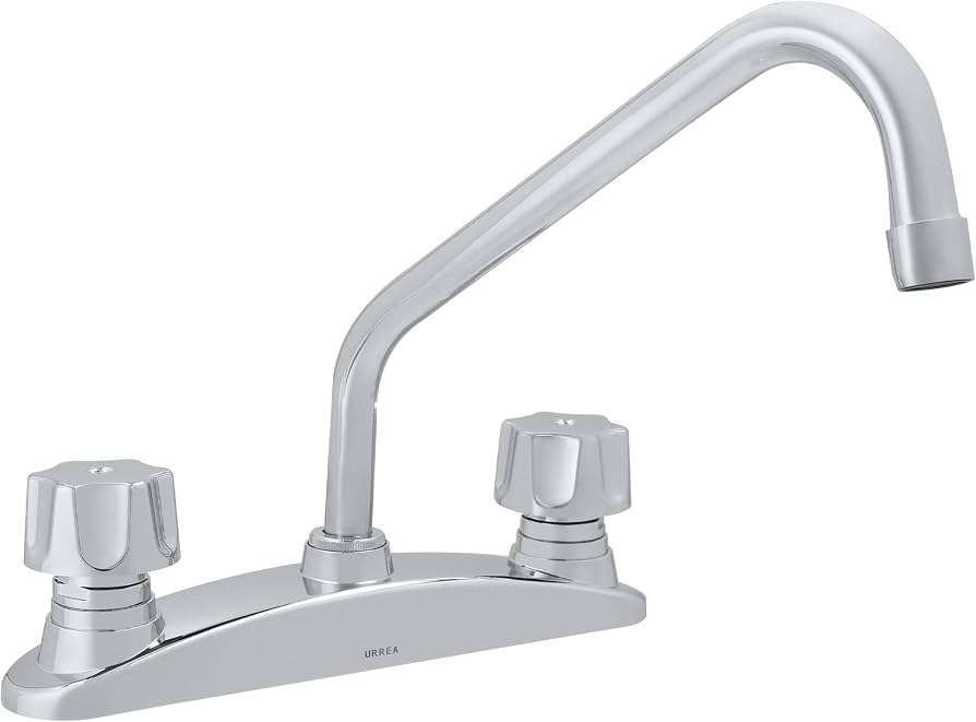 MEZCLADORA DE 8" CON MANERALES QUEEN PARA FREGADERO  URREA