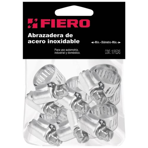 MINI ABRAZADERA 1/2-7/8 B/10PZ FIERO