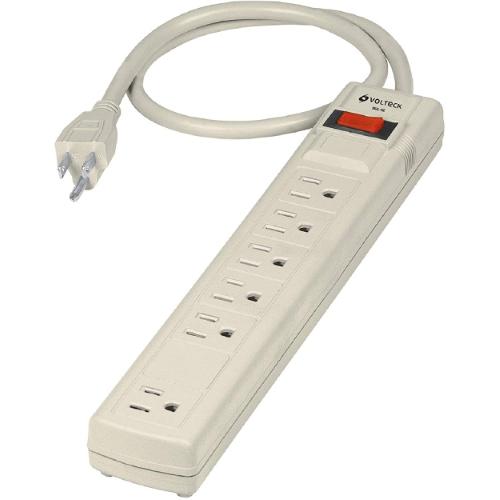 MULTICONTACTO 16 AWG USO RUDO CON 6 ENTRADAS VOLTECK
