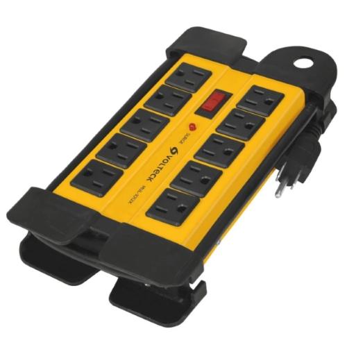 MULTICONTACTO 14 AWG INDUSTRIAL SUPRESOR PICOS 10 ENTRADAS