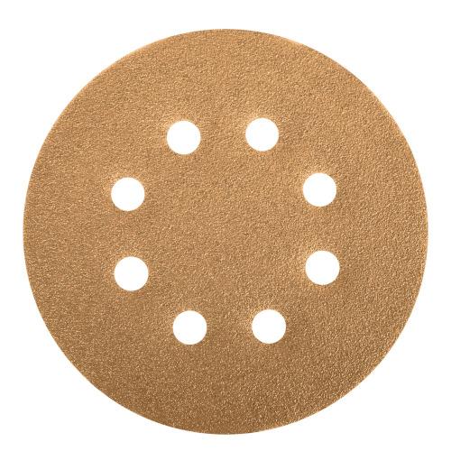 PAQUETE C/5PZ LIJA DISCO 5 G-80 CON PERFORACIONES TRUPER