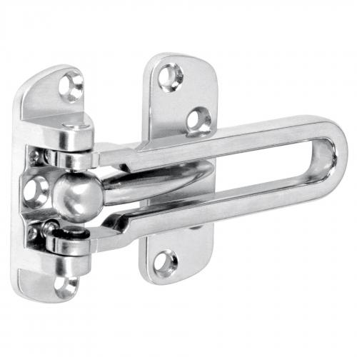 PASADOR ABATIBLE PARA PUERTA ACABADO CROMO MATE HERMEX
