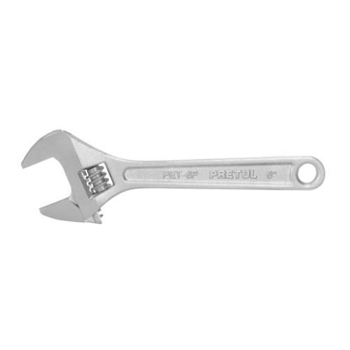 LLAVE AJUSTABLE (PERICO) 6" CROMADA  PRETUL