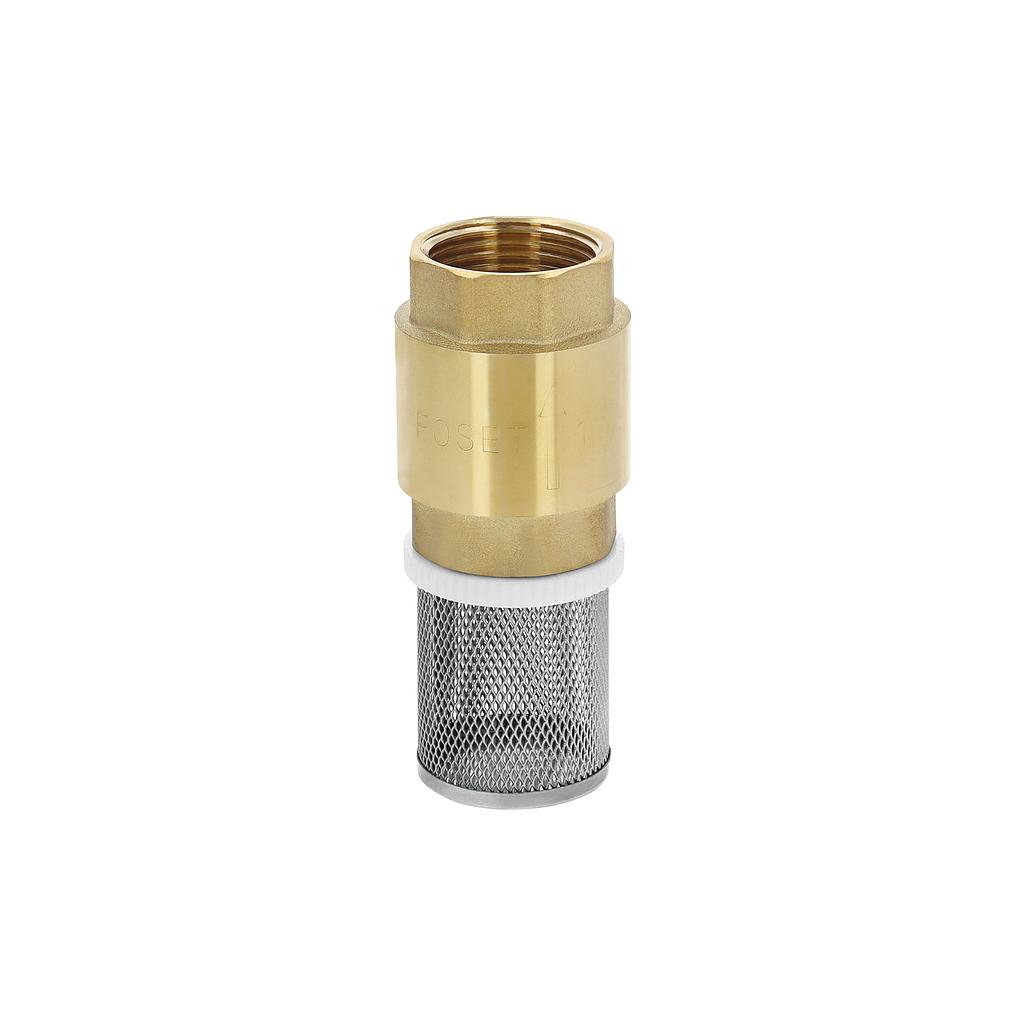 PICHANCHA CON REJILLA ACERO INOXIDABLE DE 3/4" FOSET