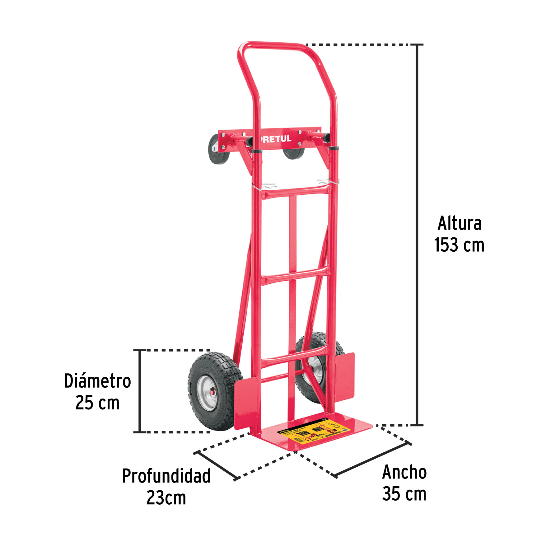 DIABLO PLATAFORMA 385 KG 2 POSICIONES