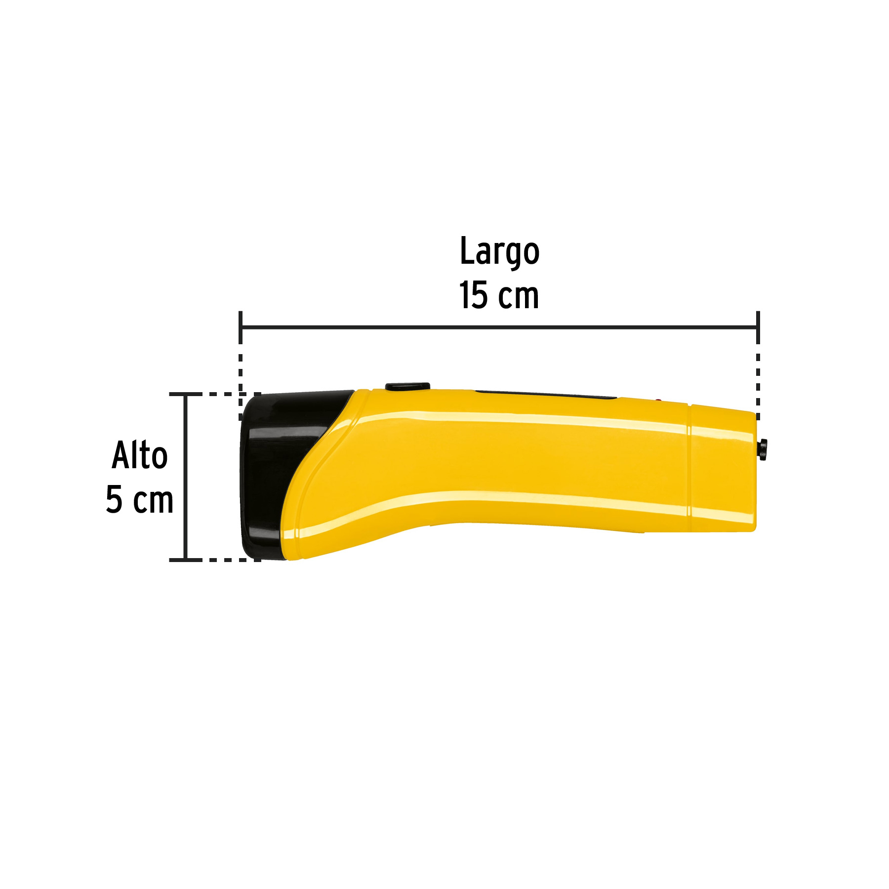 LINTERNA RECARGABLE DE 3 LEDS PRETUL