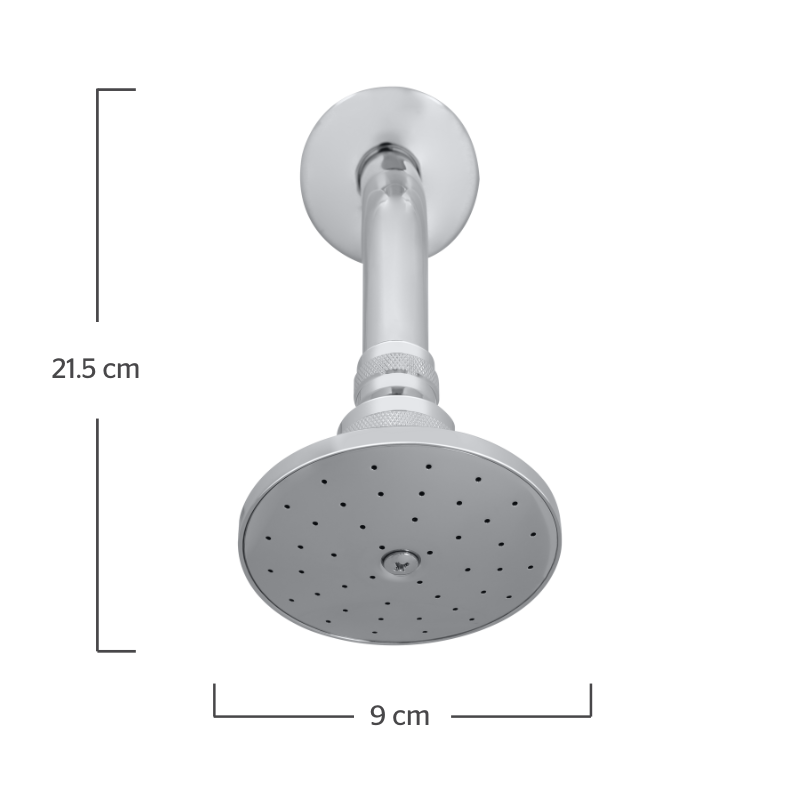 REGADERA BRAZO DE LATON F-298B