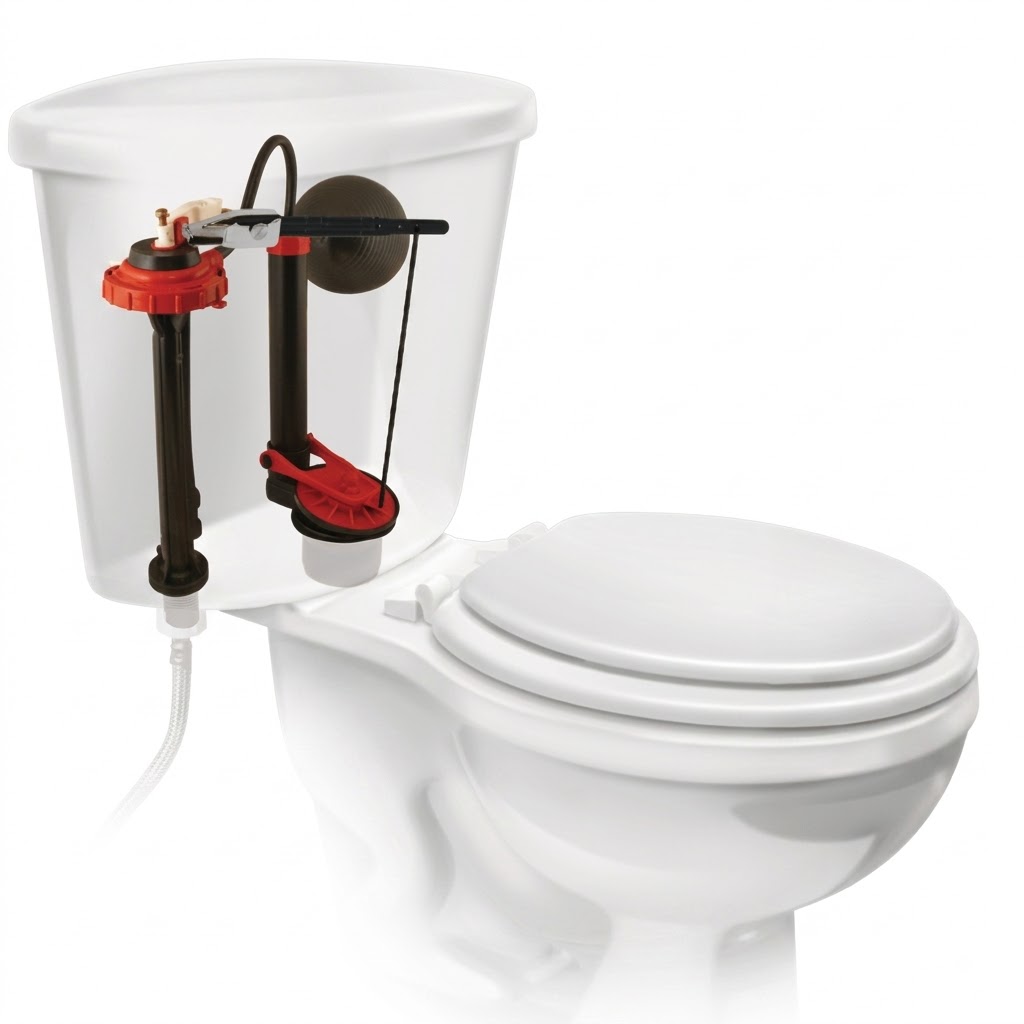 JUEGO DE REPARACION COMPLETO PARA SANITARIO FLUIDMASTER