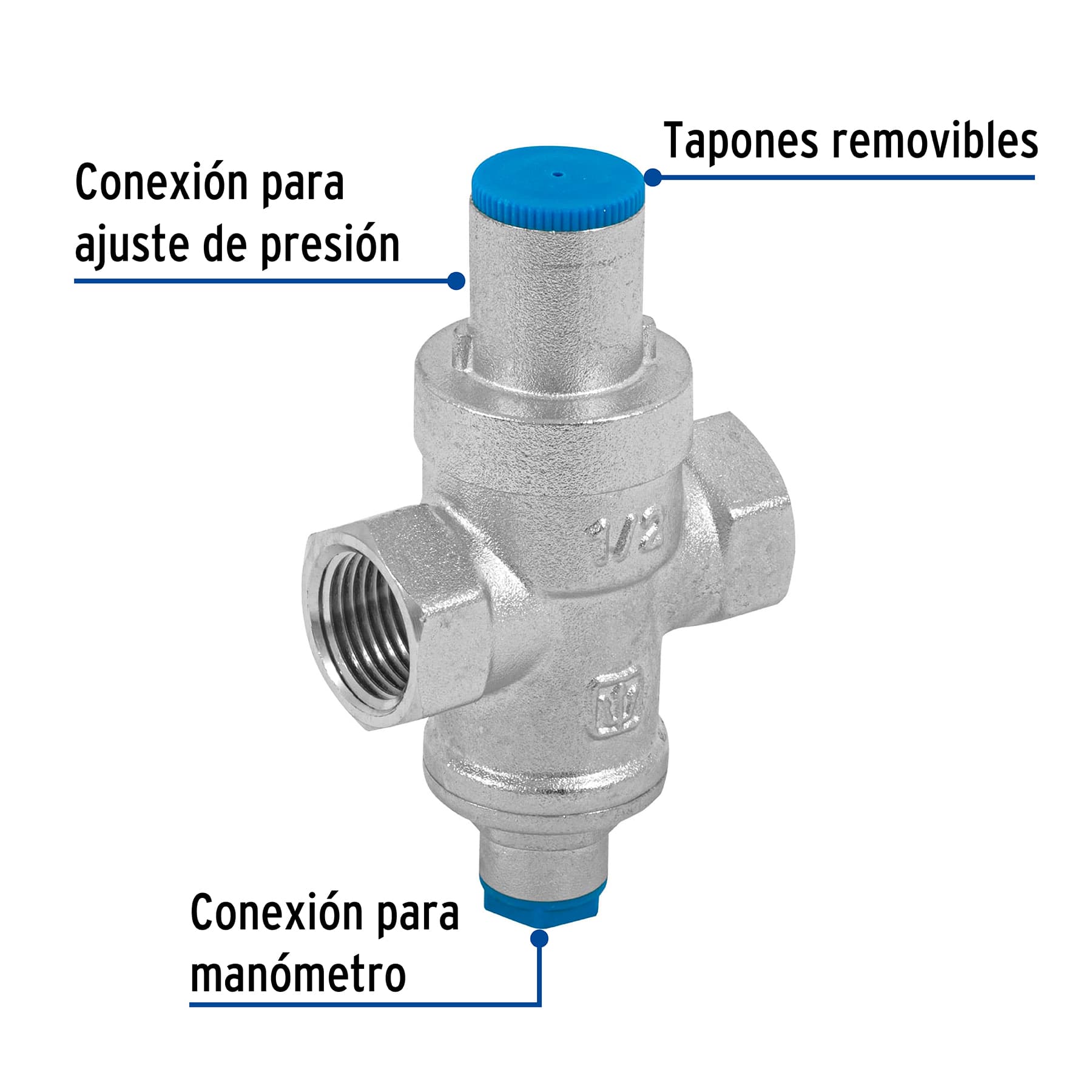 VALVULA REDUCTORA DE PRESION 3/4 Plg. FOSET