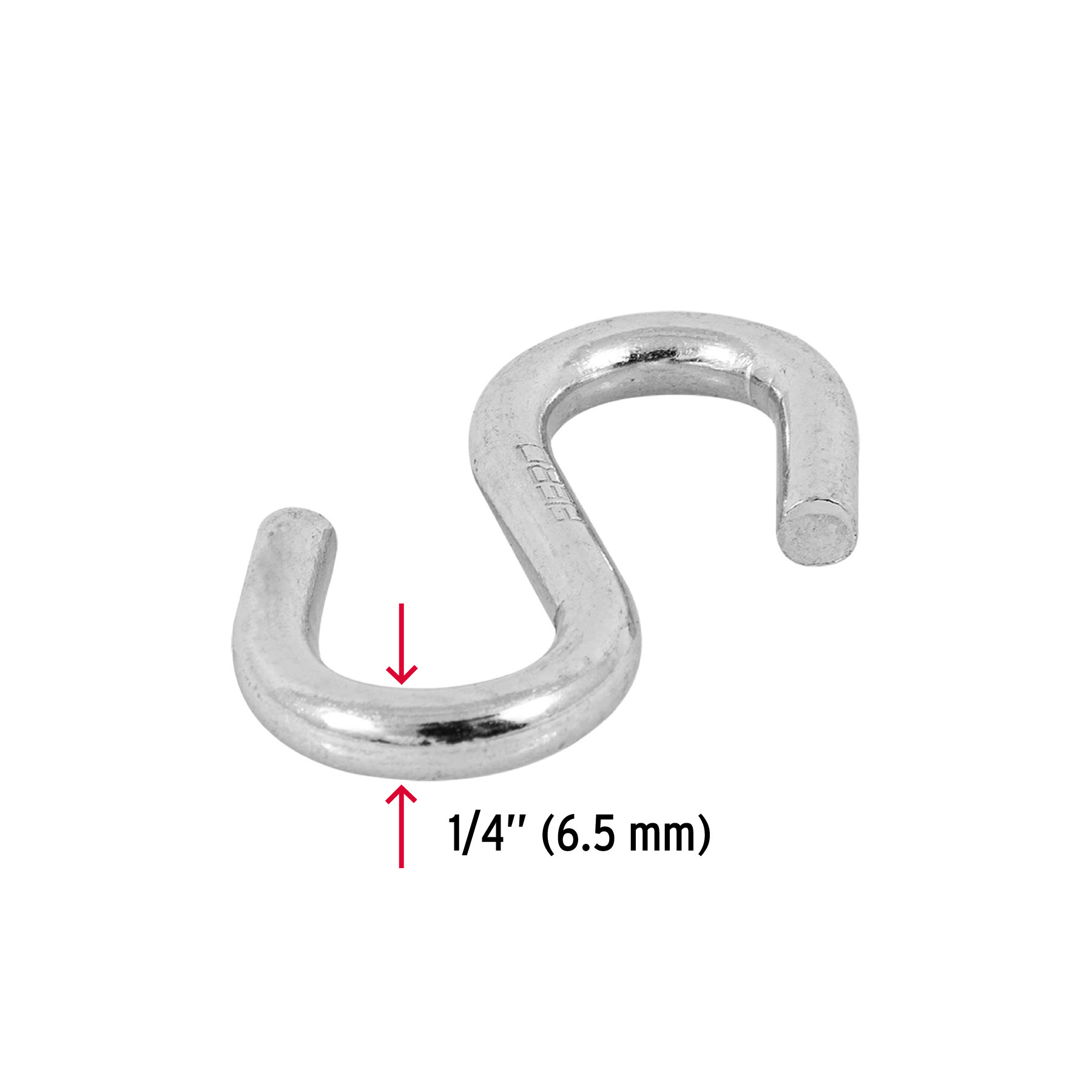 GANCHO S DE 1/4 Plg. DE ACERO PARA CABLE FIERO